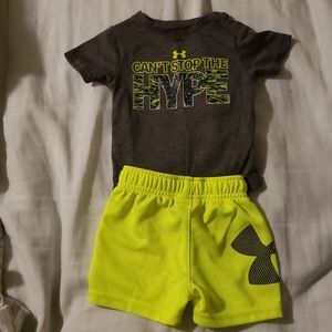 0/3 months Under Armour set